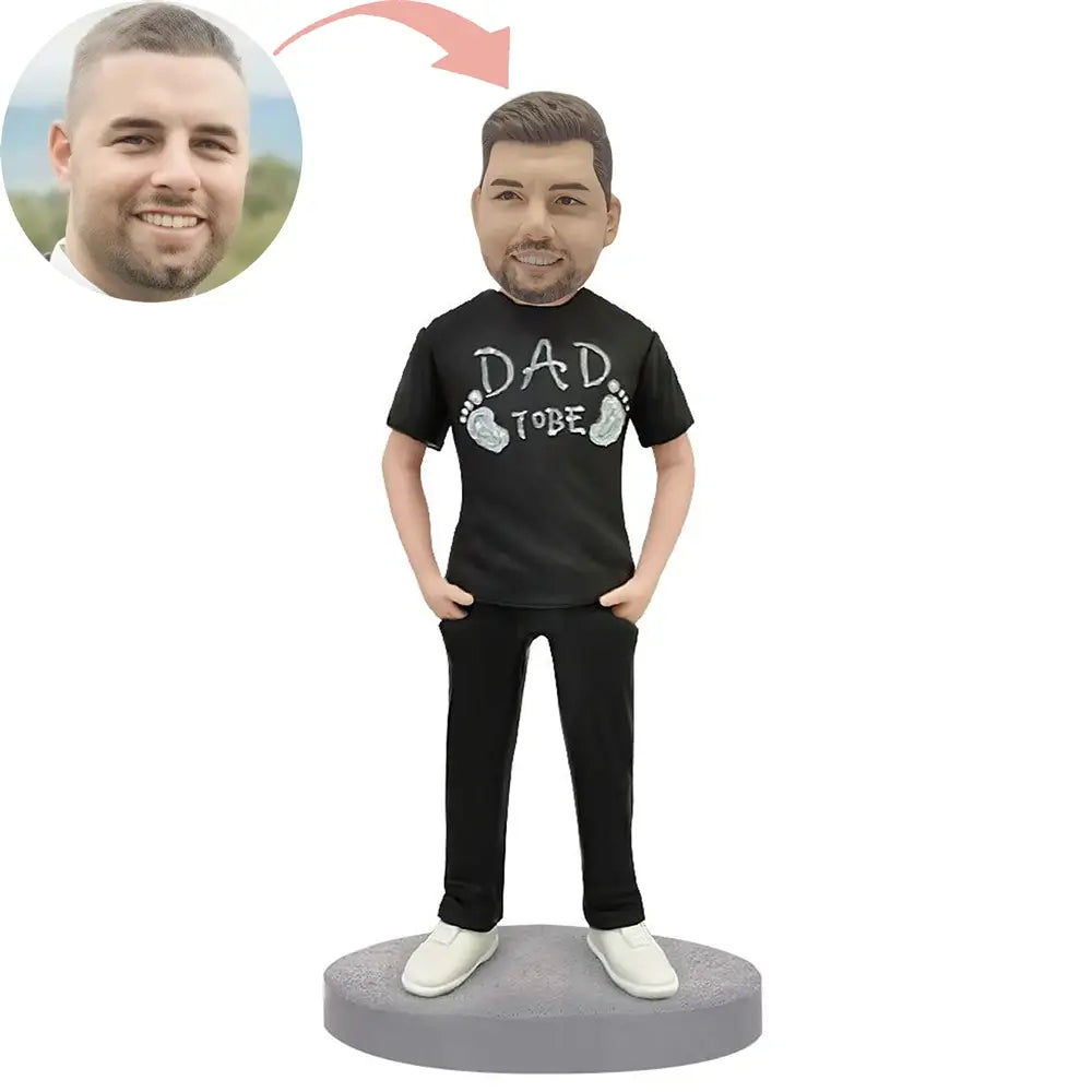 Custom Dad-To-Be Bobblehead