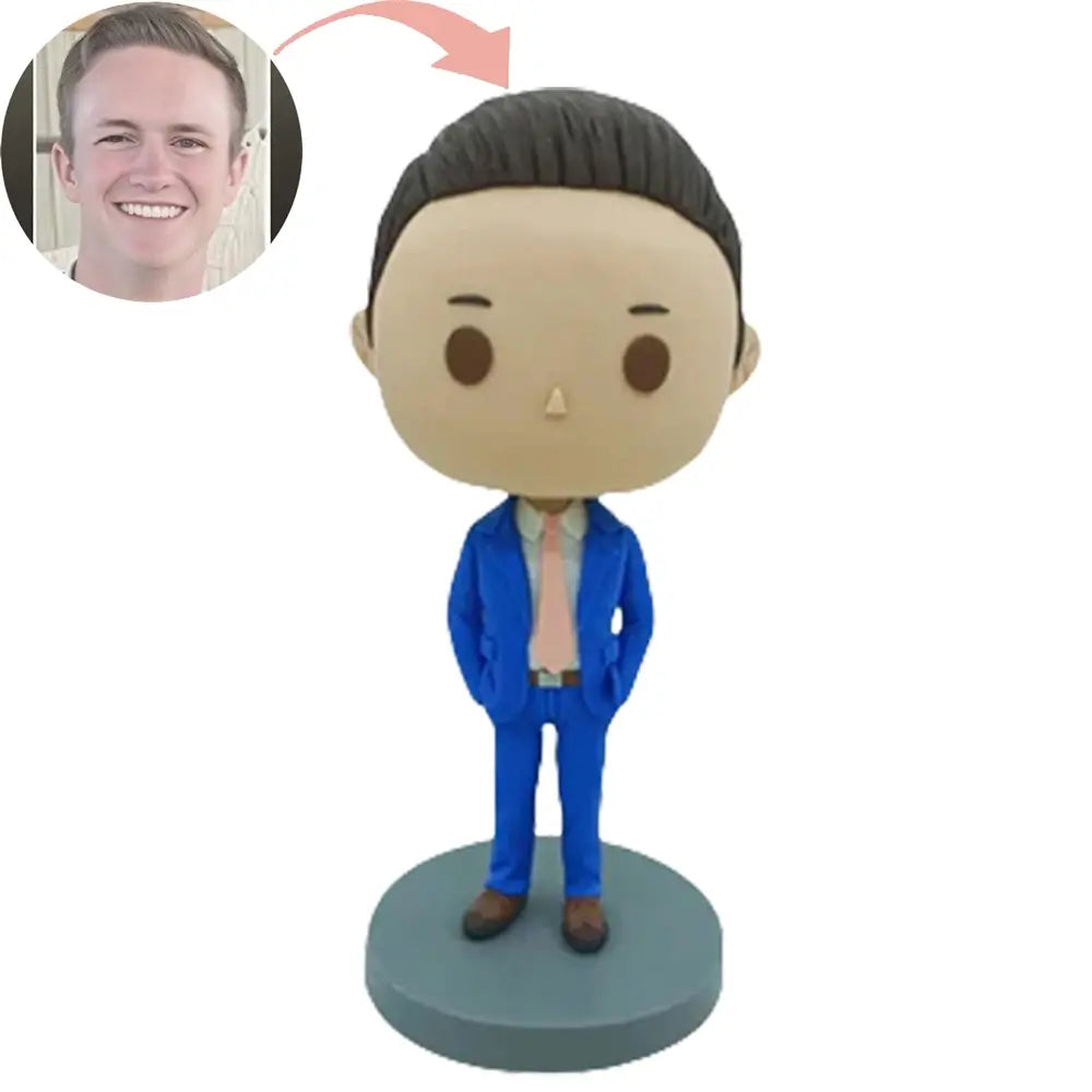 Custom Gentleman Figures Bobblehead