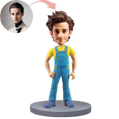 Custom Bobblehead Humorous Painter's Clothing