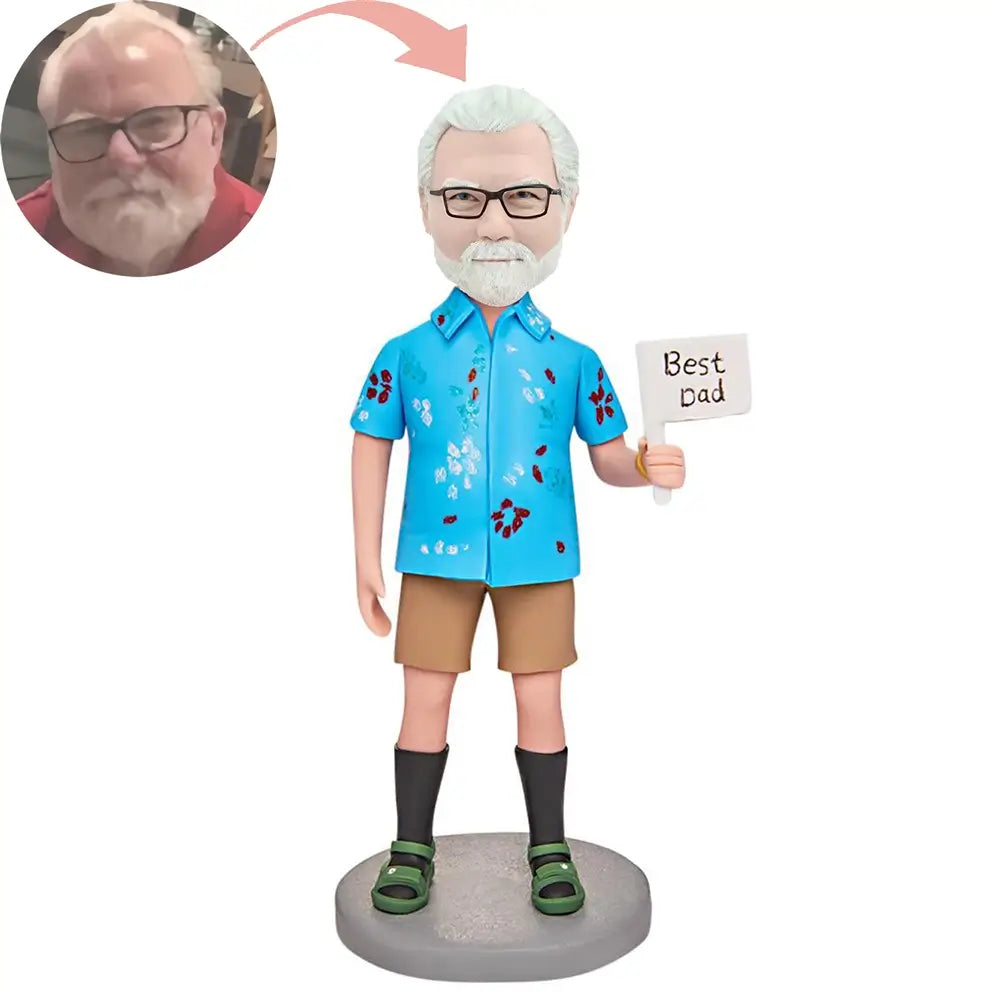 Custom Best Dad Bobblehead