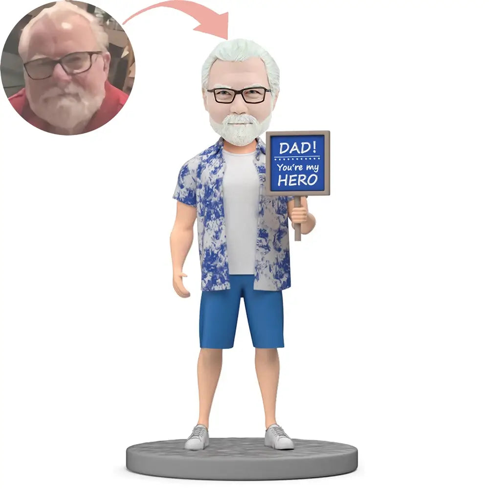 Custom Hero Dad Bobblehead