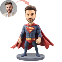 Custom Bobblehead Nude Superman With Muscles