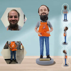 Custom Fully Customizable 1 Person Bobbleheads