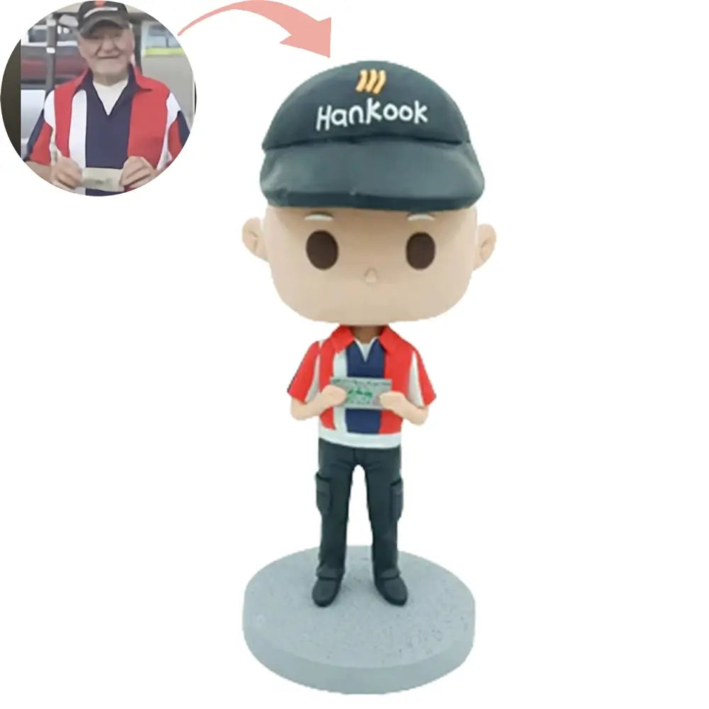 Custom Wear a Black Hat Figures Bobblehead