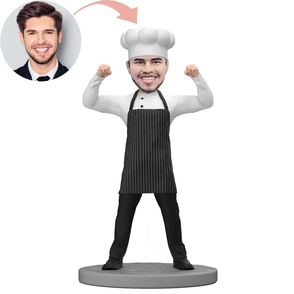 Custom Strong Cooker Bobblehead