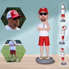 Custom Fully Customizable 1 Person Bobbleheads