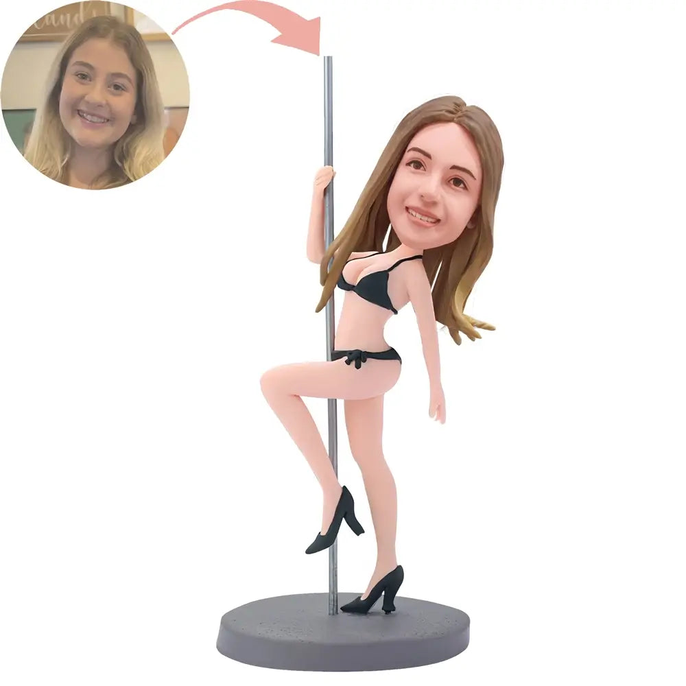 Custom Sexy Pole Dancers Bobblehead