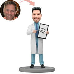 Custom Neurosurgery  Face Bobblehead