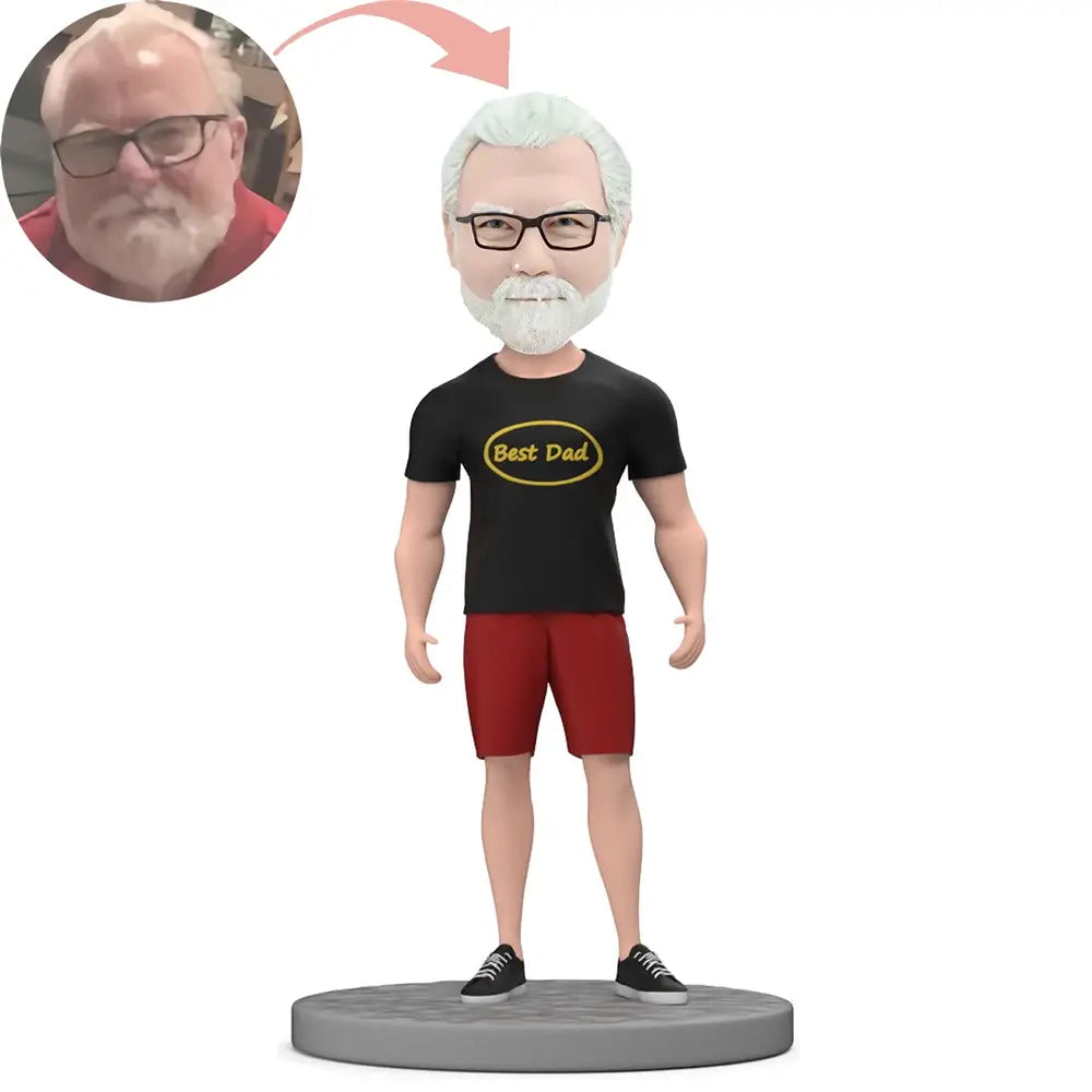 Custom Best Dad Bobblehead