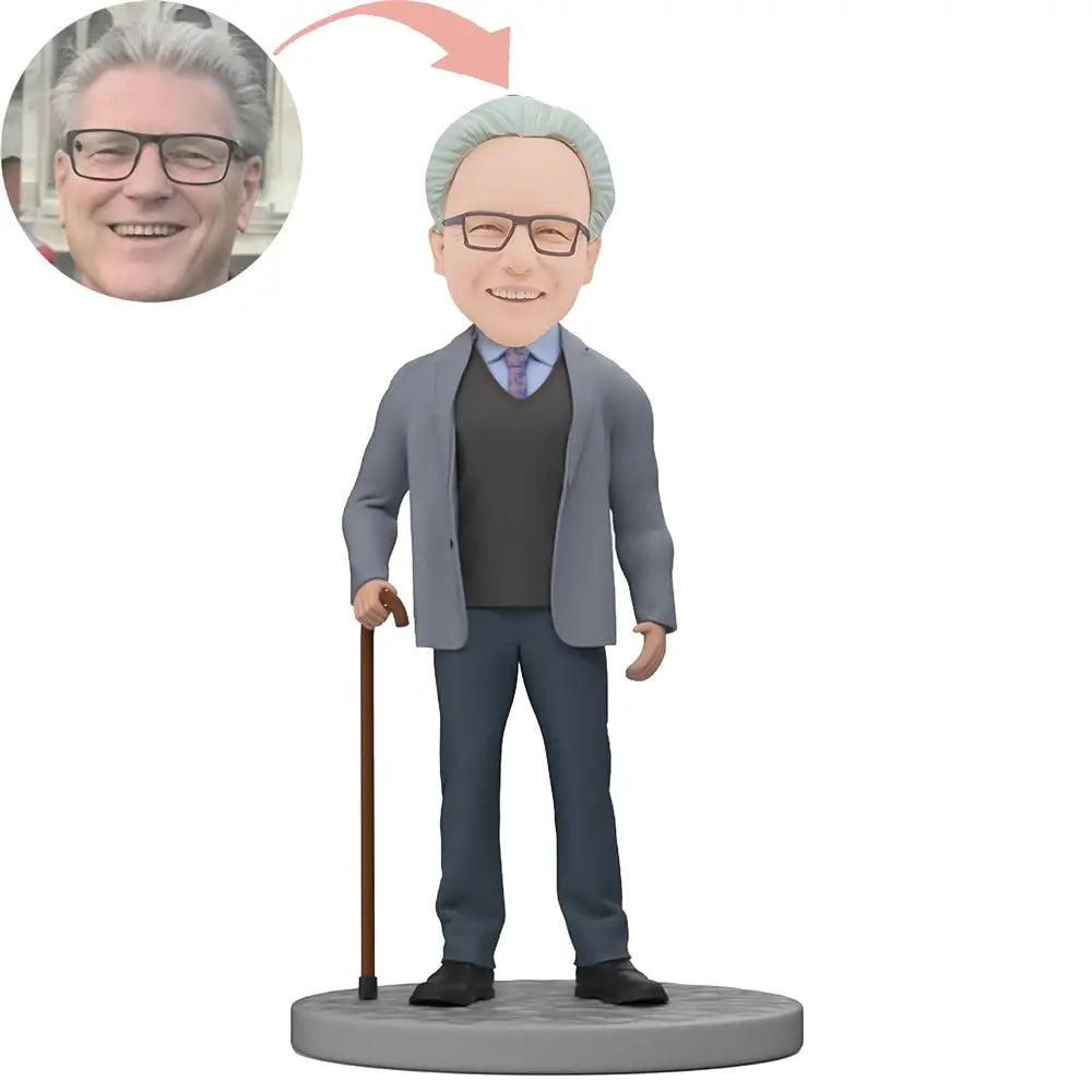 Custom Old Dad bobblehead