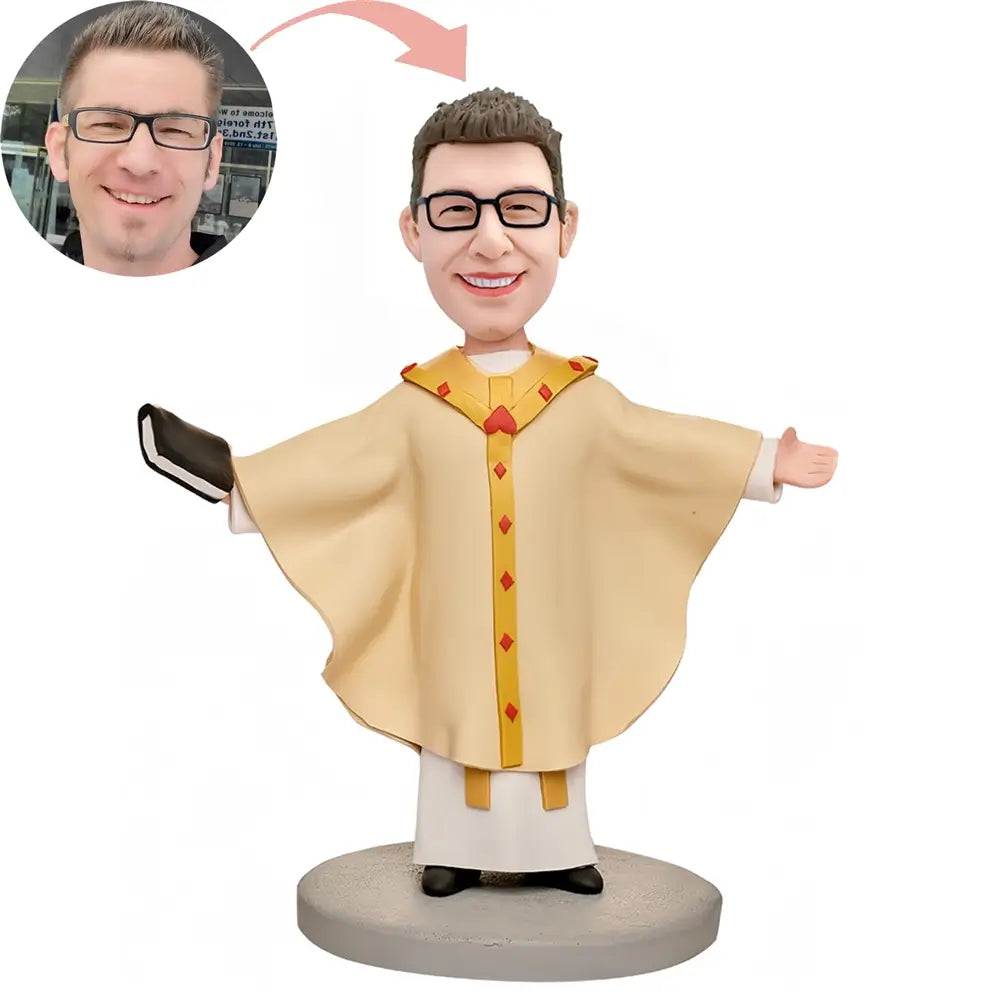 Custom Religious Priest Bobblehead