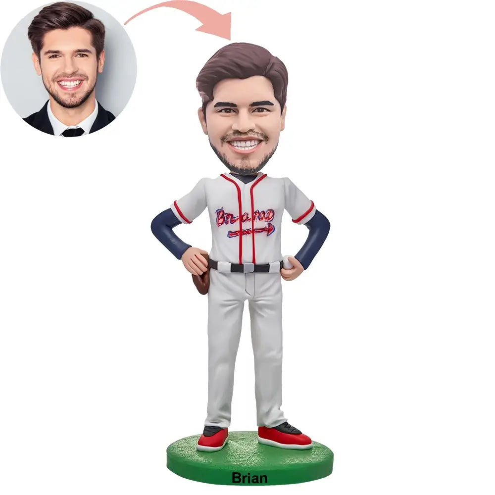 Custom Proud Baseball Player Bobblehead