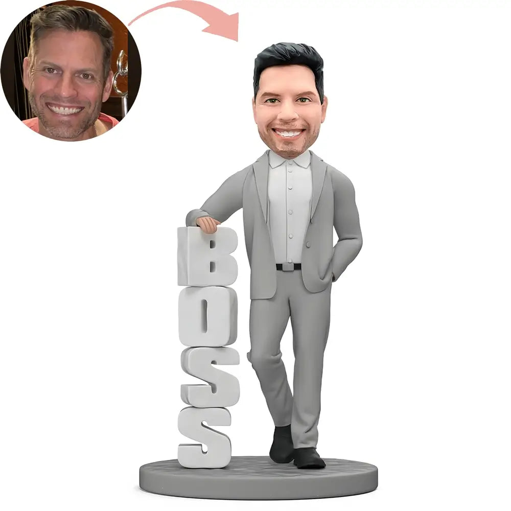 Custom Sophisticated Boss Bobblehead