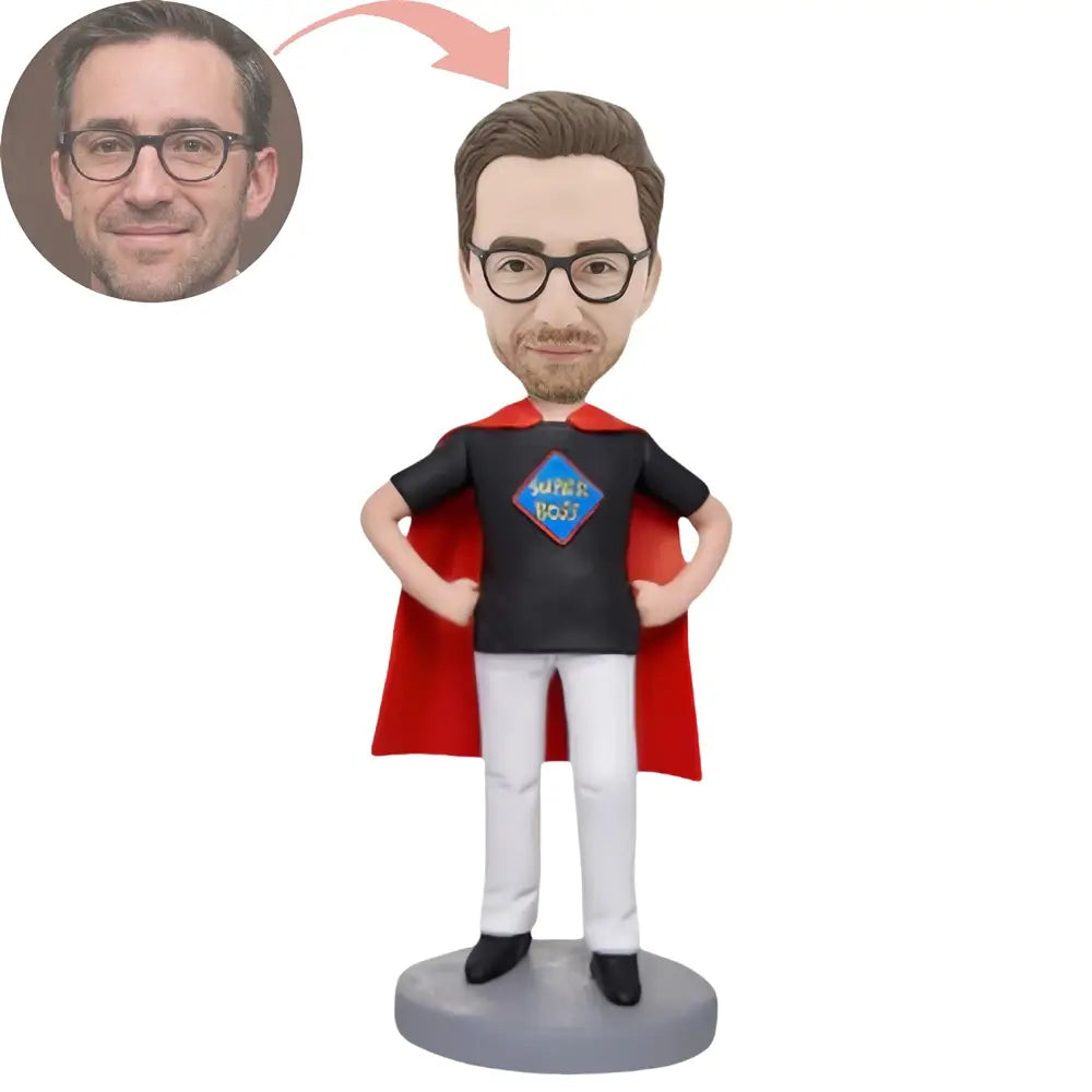 Custom Super Boss Bobblehead