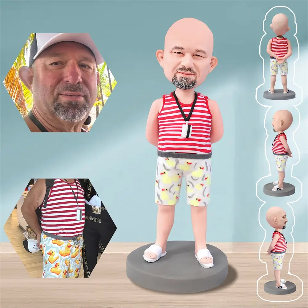 Fully Customizable 1 Person Bobbleheads