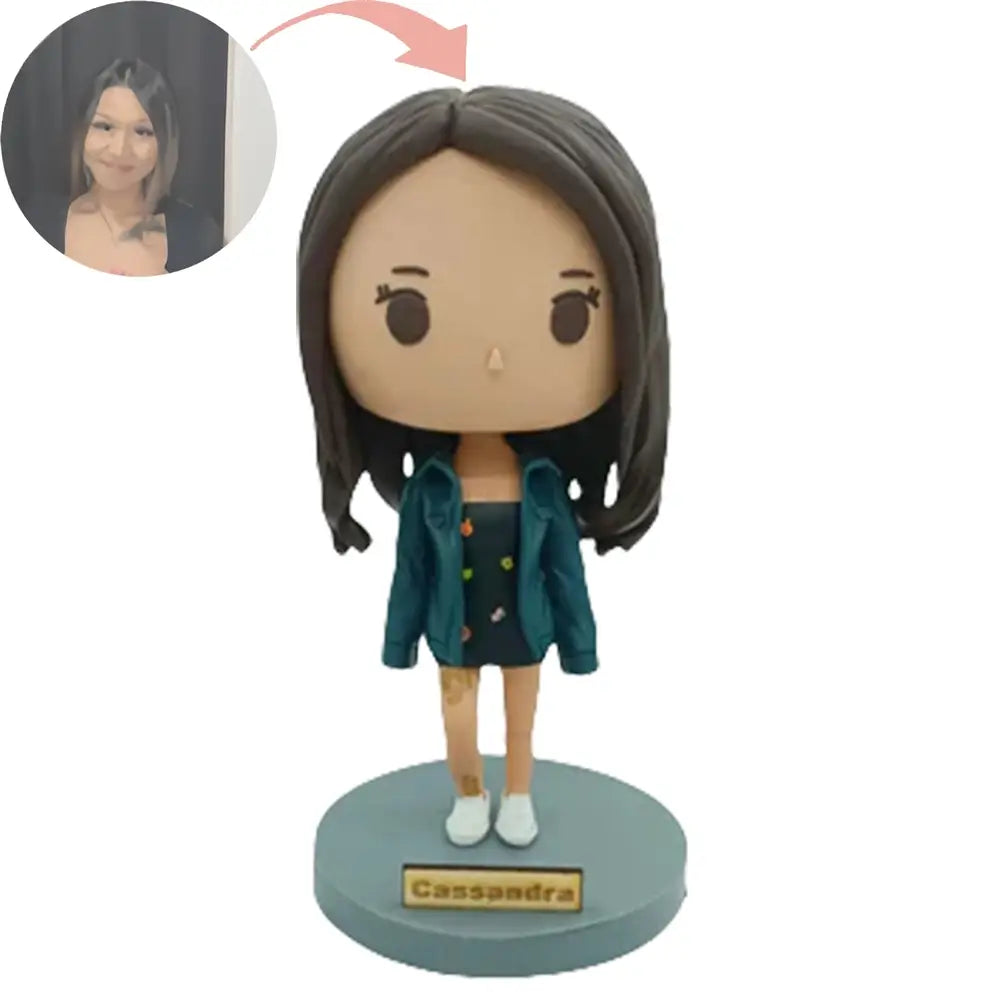 Custom Girl Figures Bobblehead