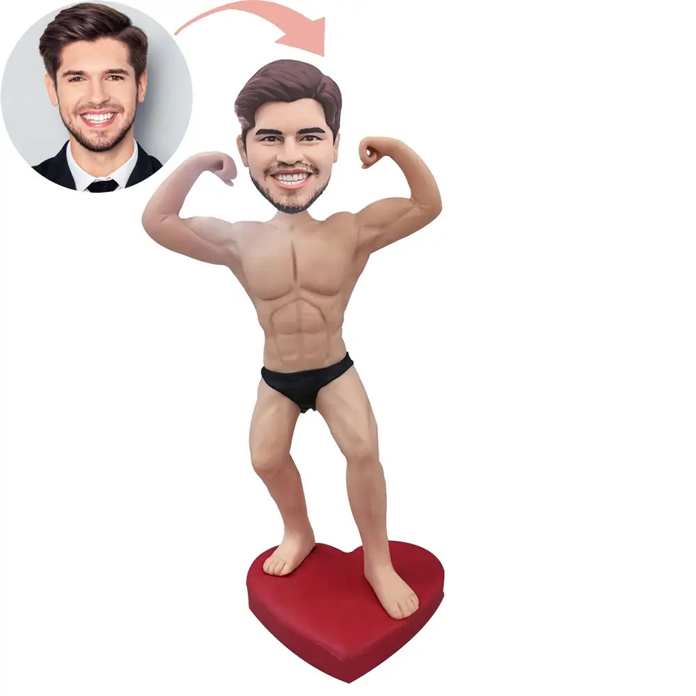 Custom Fitness Enthusiasts Bobblehead