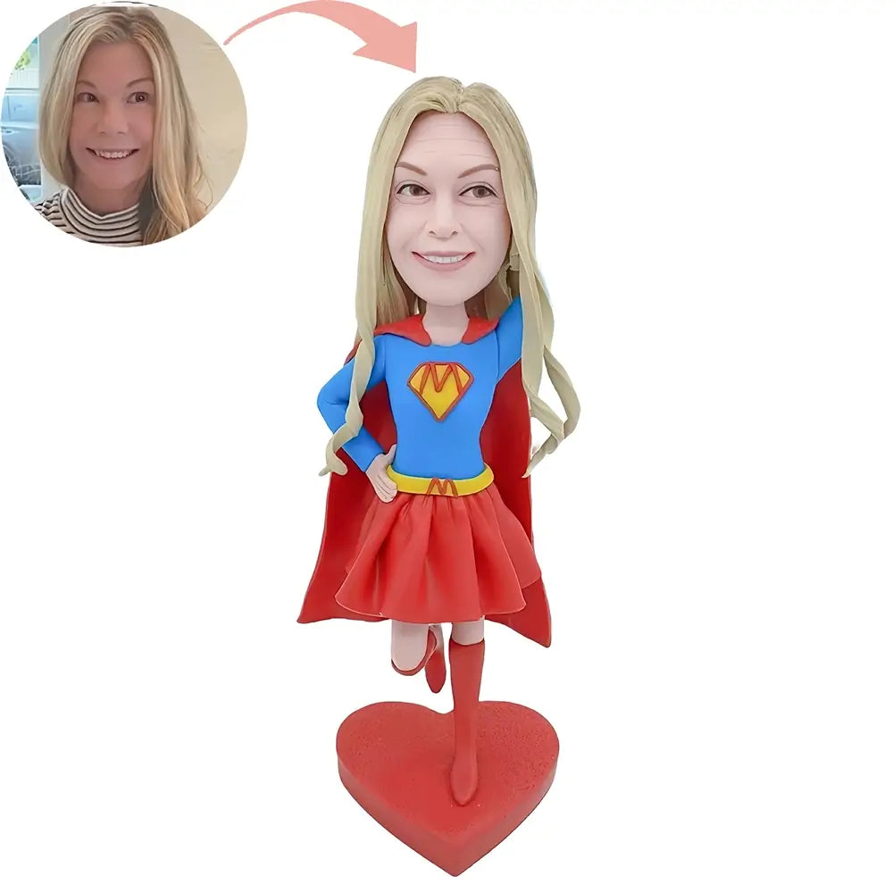 Custom Super Mom Bobblehead