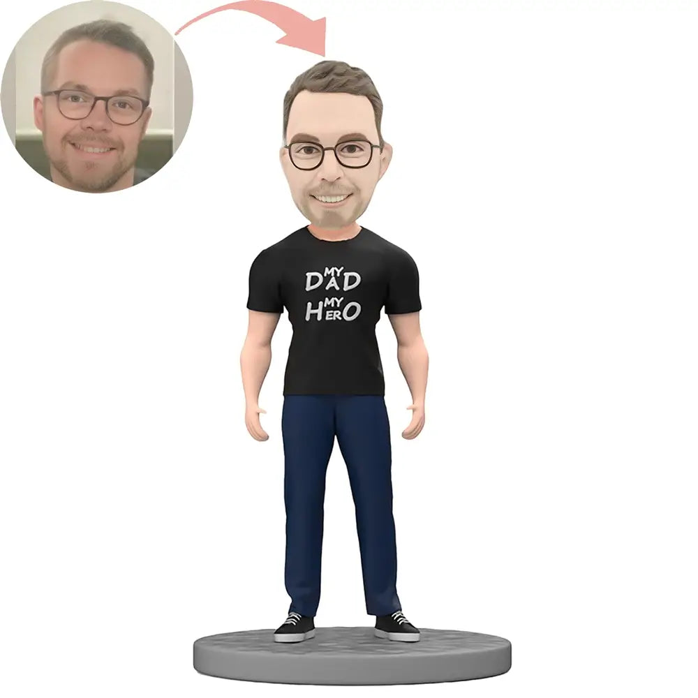 Custom Hero Dad Bobblehead