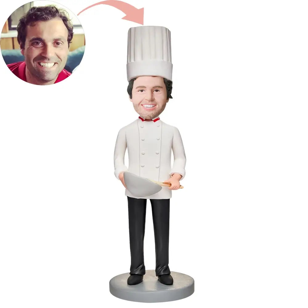 Custom Cooker With Pot In Hand Bobblehead