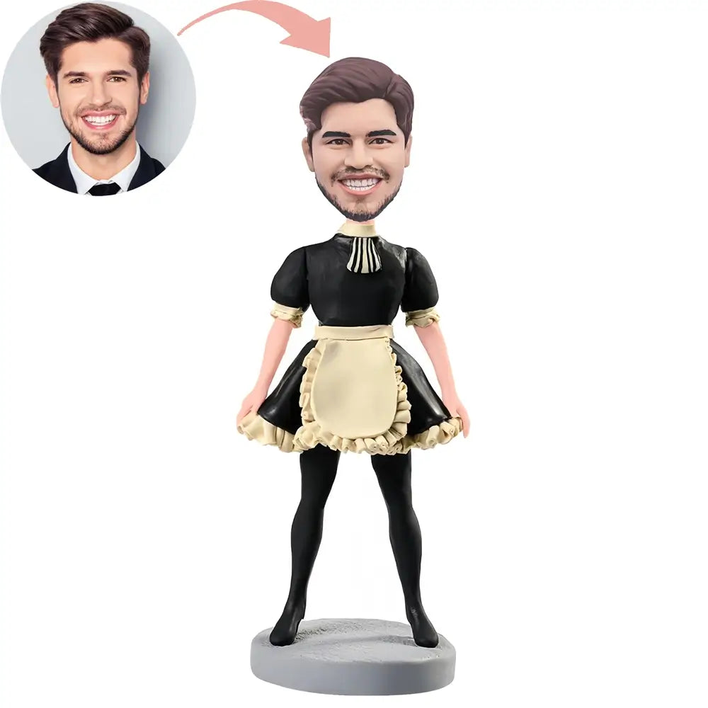 Custom In Maid's Clothing Bobblehead