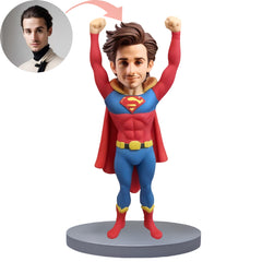 Custom Bobblehead Superman Costume