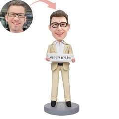 Custom Best Boss In The World Bobblehead