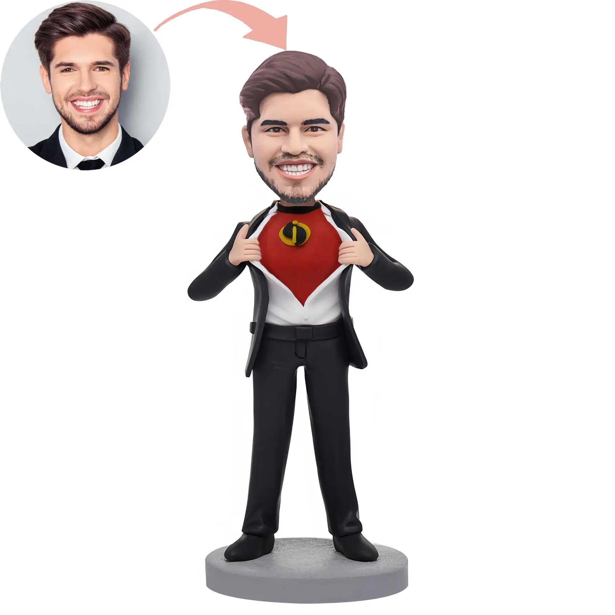 Custom Business Incredibles Bobblehead