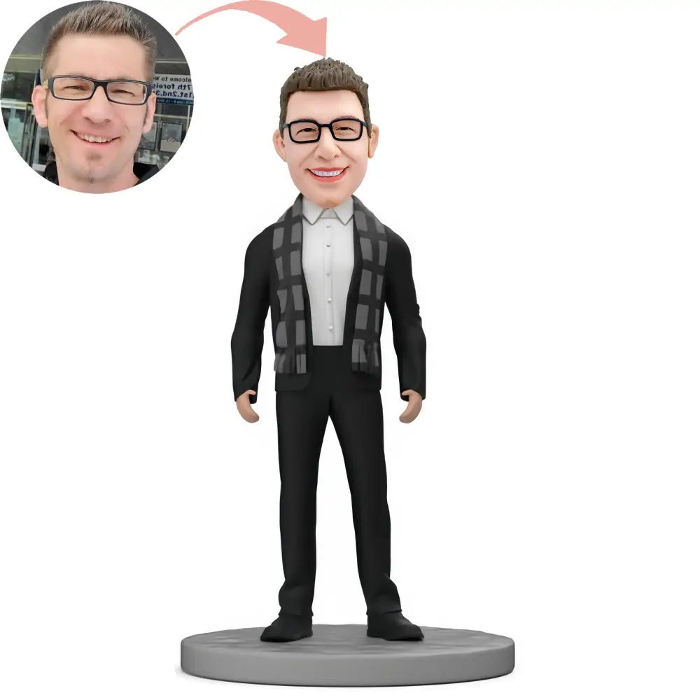 Custom Business Men Autumn Clothes  Bobblehead