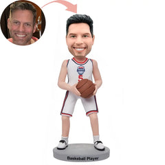 Custom Confident Basketball Lover Bobblehead