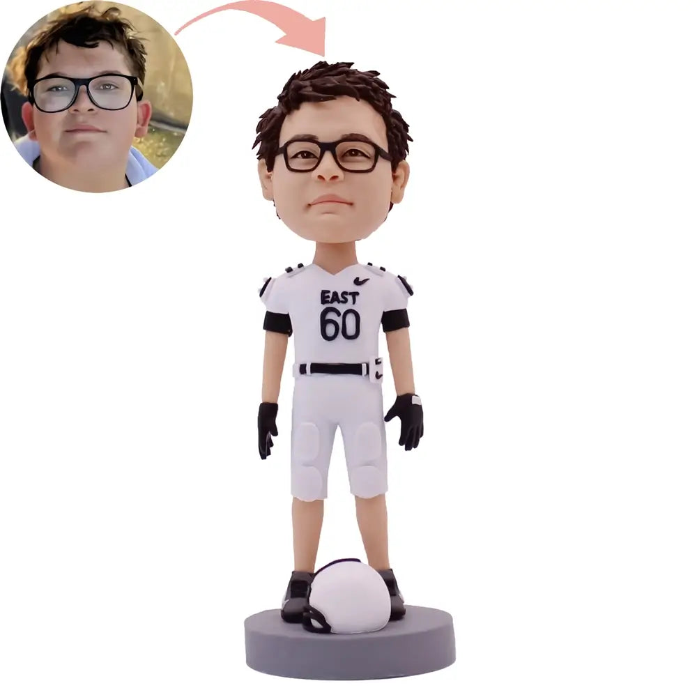 Custom Football Player Bobblehead