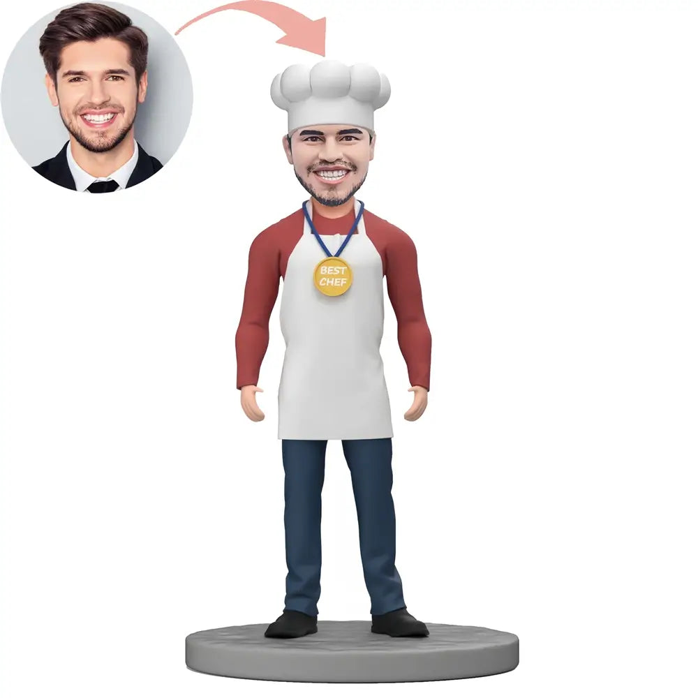 Custom Golden Cooker Bobblehead