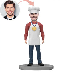 Custom Golden Cooker Bobblehead