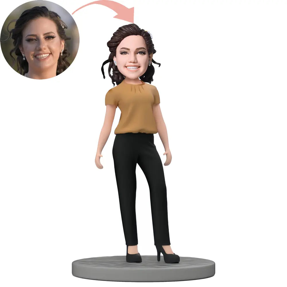 Custom Lightly Clothed Ladies Bobblehead