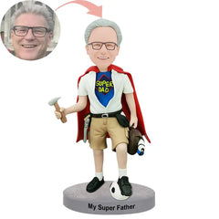 Custom Super Dad Bobblehead