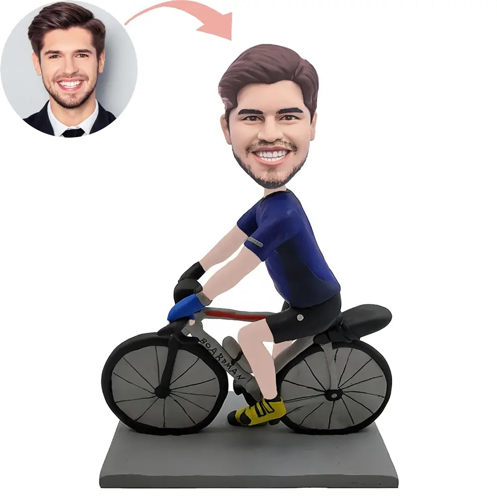 Custom Professional Cyclist Bobblehead