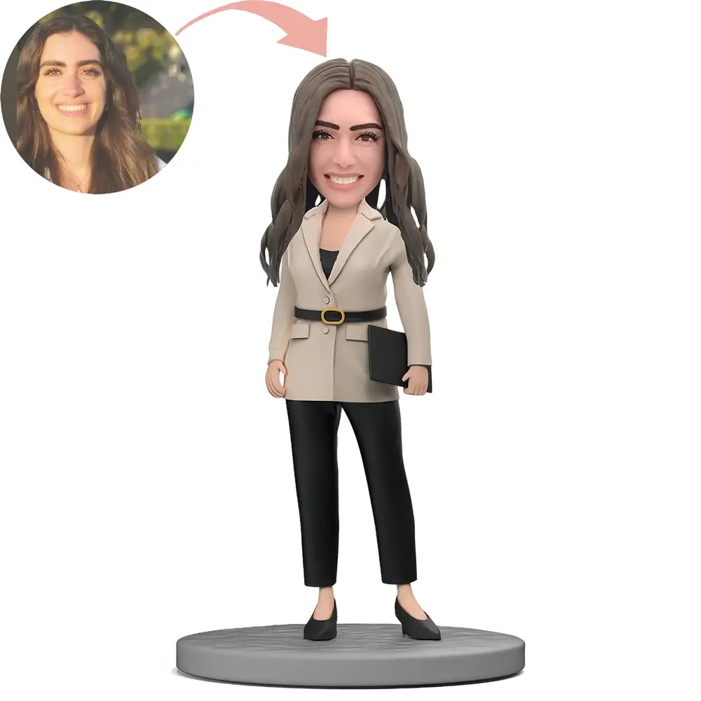 Custom Professional Female Elite Bobblehead