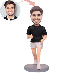 Custom Slow Running Athletes Bobblehead