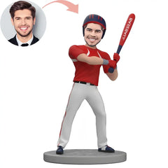 Custom Strong Baseball Player Bobblehead