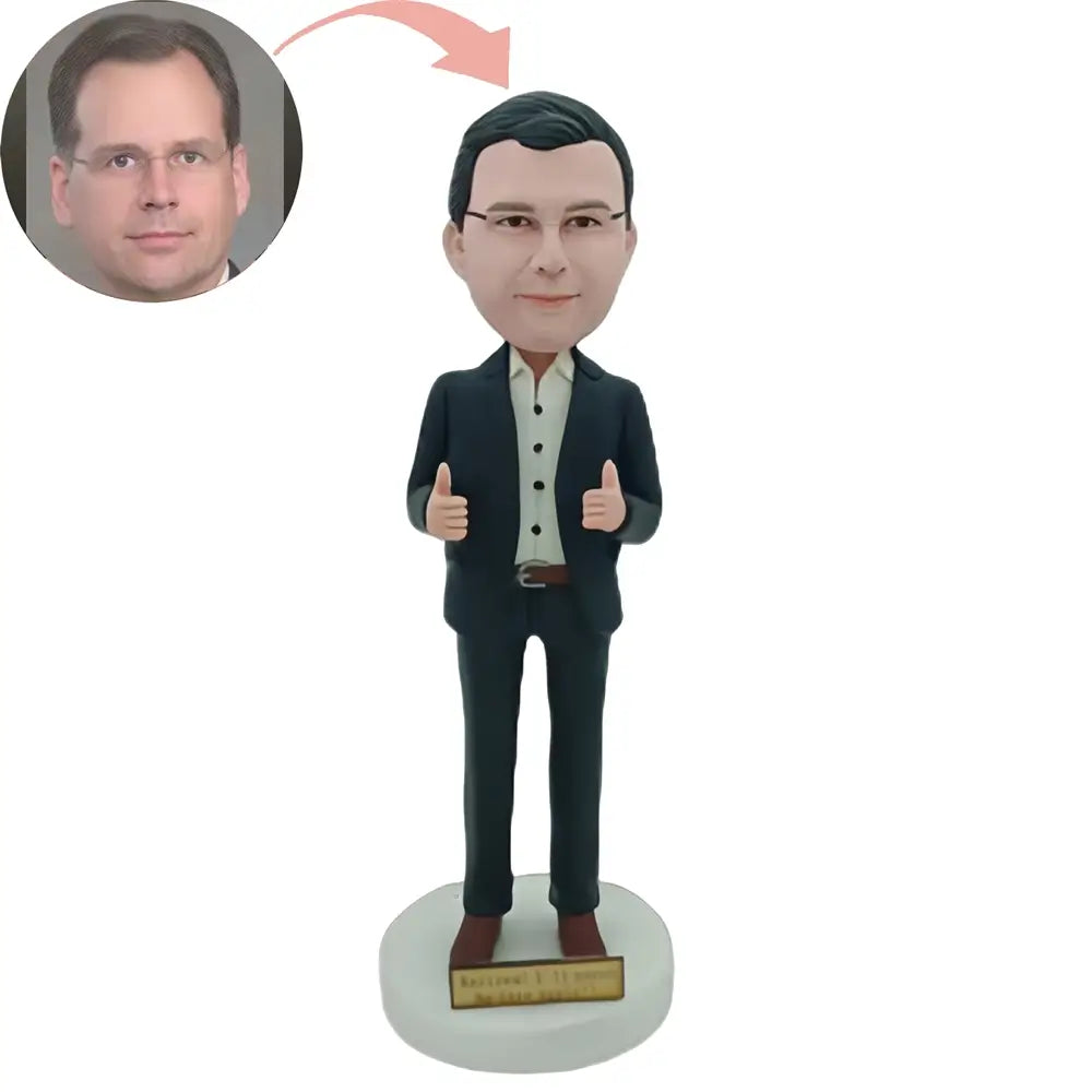 Custom Successful Men Bobblehead